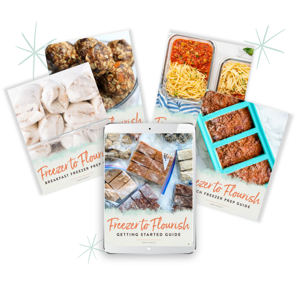 The Freezer to Flourish Ultimate Freezer Prep Bundle! (7 guides! 49 recipes!)