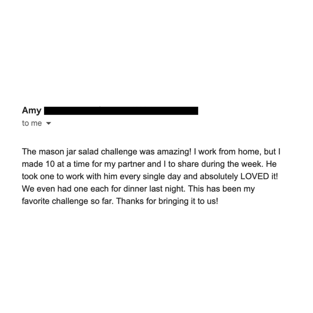 10-Day Mason Jar Salad Challenge